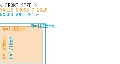 #YARIS CROSS G 2020- + RX300 AWD 2015-